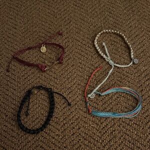Pura Vida Assorted Cord & Bead Bracelets - Multi Color